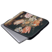 Van den Berghes Blume Notebook-Ärmel Laptopschutzhülle (Vorne Knopf)
