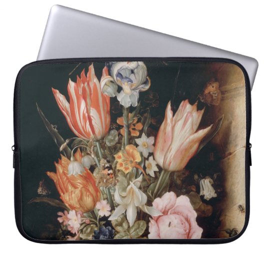 Van den Berghes Blume Notebook-Ärmel Laptopschutzhülle (Vorderseite)