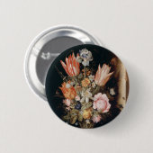 Van den Berghes Flowers-Knopf Button (Vorne & Hinten)