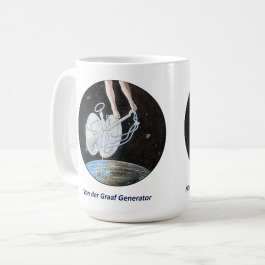 Van Der Graaf Generator H er Kaffee-Tasse Kaffeetasse (Vorderseite Links)