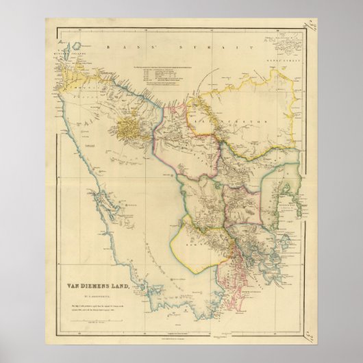 Van Diemens Land Poster (Vorne)