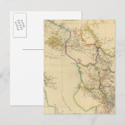 Van Diemens Land Postkarte (Vorne/Hinten)