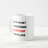 van driver, phantastisch kaffeetasse (Vorderseite Links)