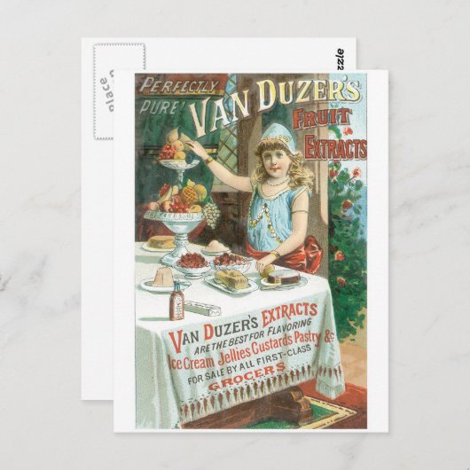 Van Duzers Extracts Postkarte (Vorne/Hinten)