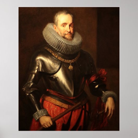 Van Dyck - Ambrogio Spinola Maler anzeigen Poster (Vorne)