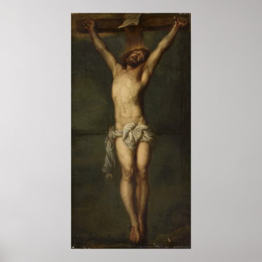 Van Dyck - Christus am Kreuz Poster (Vorne)