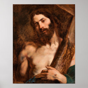 Van Dyck - Christus trägt das Kreuz Poster