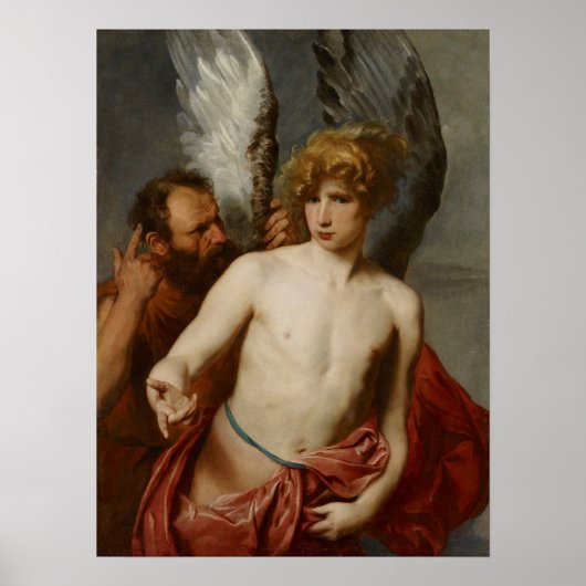 Van Dyck - Daedalus und Icarus Poster (Vorne)