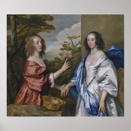 Van Dyck - Die Cheeke-Schwestern Poster (Vorne)
