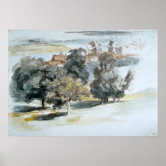 Van Dyck - Eine englische Landschaft Poster (Vorne)