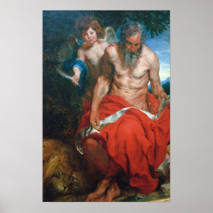 Van Dyck - Heiliger Hieronymus Poster