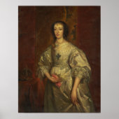 Van Dyck - Henrietta Maria Poster (Vorne)