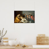 Van Dyck - Klage über den Toten Christus Poster (Küche)