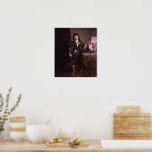 Van Dyck - König Charles II Poster (Küche)