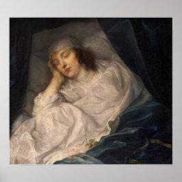 Van Dyck - Lady Digby auf ihrem Totenbett Poster