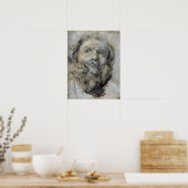 Van Dyck - Leiter eines Apostels Poster (Küche)