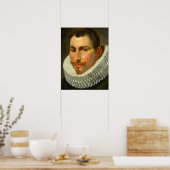 Van Dyck - Leiter eines Mann in einem Frill Poster (Küche)