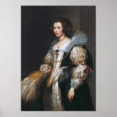 Van Dyck - Maria De Tassis Poster (Vorne)