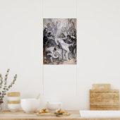 Van Dyck - Martyrium des Heiligen Lawrence Poster (Küche)