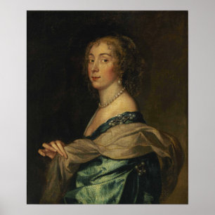 Van Dyck - Penelope Lady Bayning Später Lady Herbe Poster