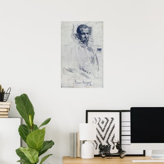 Van Dyck - Pieter Bruegel The Younger Poster (Heimbüro)