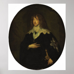 Van Dyck - Portrait Of Charles Louis Elector Pala… Poster