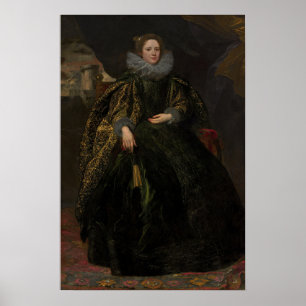 Van Dyck - Portrait von Marchesa Balbi Poster