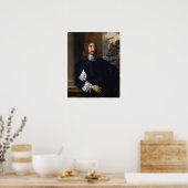 Van Dyck - Portrait von Sir William Killigrew Poster (Küche)