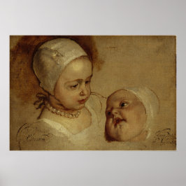 Van Dyck - Prinzessin Elizabeth und Prinzessin Ann Poster