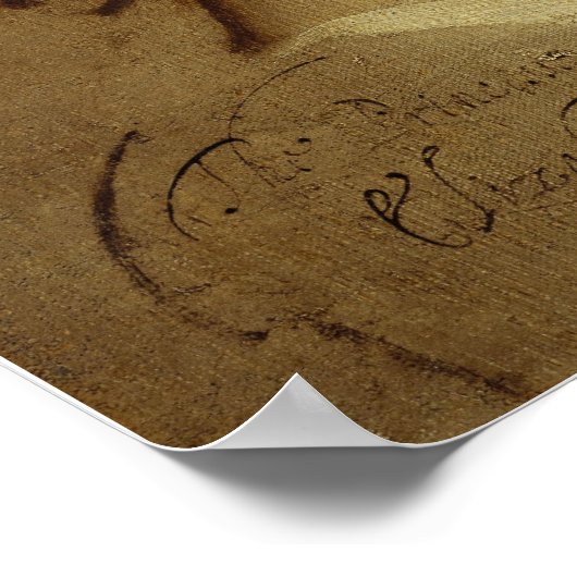 Van Dyck - Prinzessin Elizabeth und Prinzessin Ann Poster (Ecke)