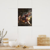 Van Dyck - Rinaldo und Armida Poster (Küche)