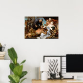 Van Dyck - Samson und Delilah Poster (Heimbüro)