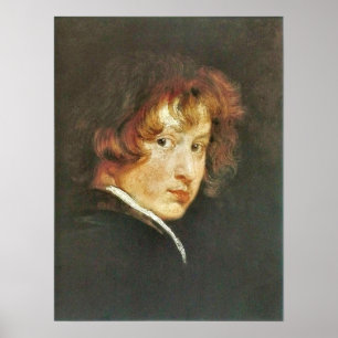 Van Dyck - Selbstportrait Poster