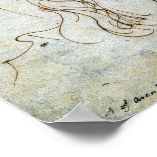 Van Dyck - Studie für einen Reitreisenden Albert D Poster (Ecke)