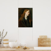 Van Dyck - Studienleiter einer jungen Frau Poster (Küche)