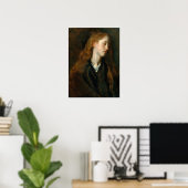 Van Dyck - Studienleiter einer jungen Frau Poster (Heimbüro)
