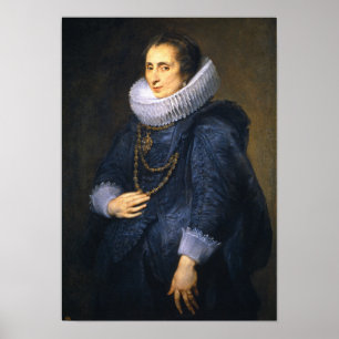 Van Dyck - Unbekannte Dame Poster
