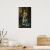 Van Dyck - und Studio-Portrait einer Dame Poster (Küche)