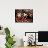 Van Dyck - Vertumnus und Pomona Poster (Heimbüro)