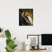 Van Dyck - Vision des gesegneten Hermann Joseph Poster (Heimbüro)
