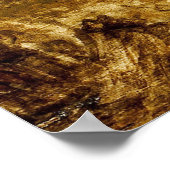 Van Dyck - Zwei Nymphen Jagd auf Hirsch Poster (Ecke)