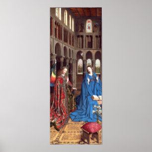 Van Eyck: Die Ankündigung Poster