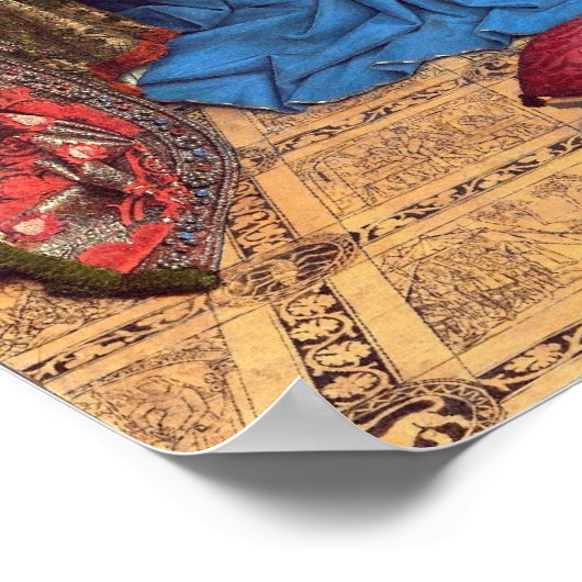 Van Eyck: Die Ankündigung Poster (Ecke)