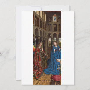 Van Eyck’s Verkündigung Premium Kathedralenlicht Save The Date