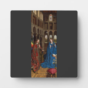 Van Eycks Verkündigung Premium Kathedralenlicht Fotoplatte