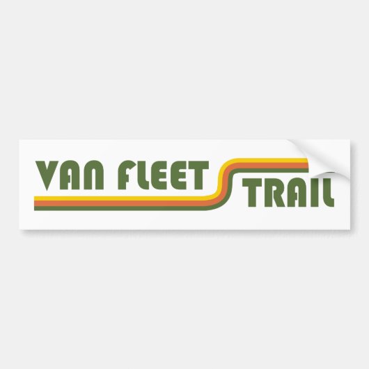 Van Fleet Trail Florida Autoaufkleber (Vorne)