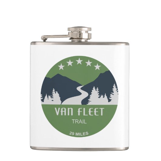 Van Fleet Trail Florida Flachmann (Vorderseite)