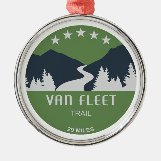 Van Fleet Trail Florida Ornament Aus Metall (Vorne)