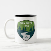 Van Fleet Trail Florida Zweifarbige Tasse (Links)