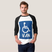 Van für Behinderte T-Shirt (Vorne ganz)